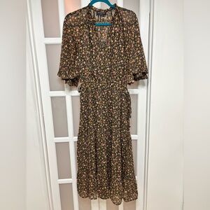 MINKPINK size M artsy floral Boho Romance Cottagecore Retro Romance